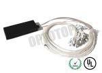 Wavelength 1310 nm Multimode Fiber Coupler , 50 / 50 OM 3 FBT Splitter OEM