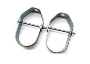 China Heavy Load Zinc Plated Pipe Clamps Clevis Hanger wholesale