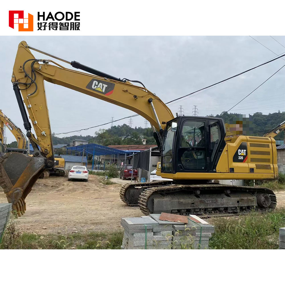 wholesale Construction good stability Second Hand CAT 320 Hydraulic Tracked Digger crawler type Used Excavators