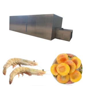 China 304 Stainless Steel Belt IQF Tunnel Food Freezing Machine wholesale