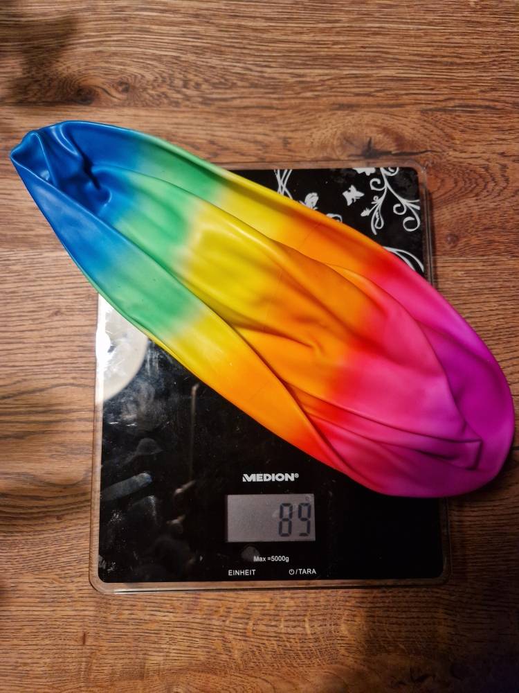 5-7 Years Age Range 9" Deflated Rainbow Stars Moons Balls for Teenagers' Playtime
