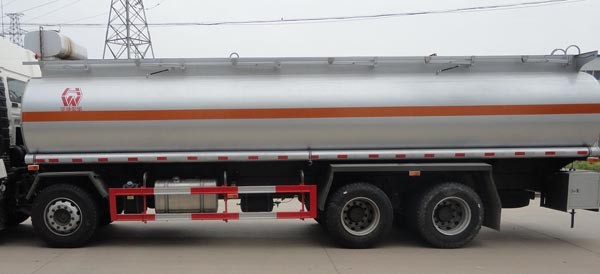 20000 Liter crude oil Tank Truck Trailer 20cbm used oil tankers truck for sale