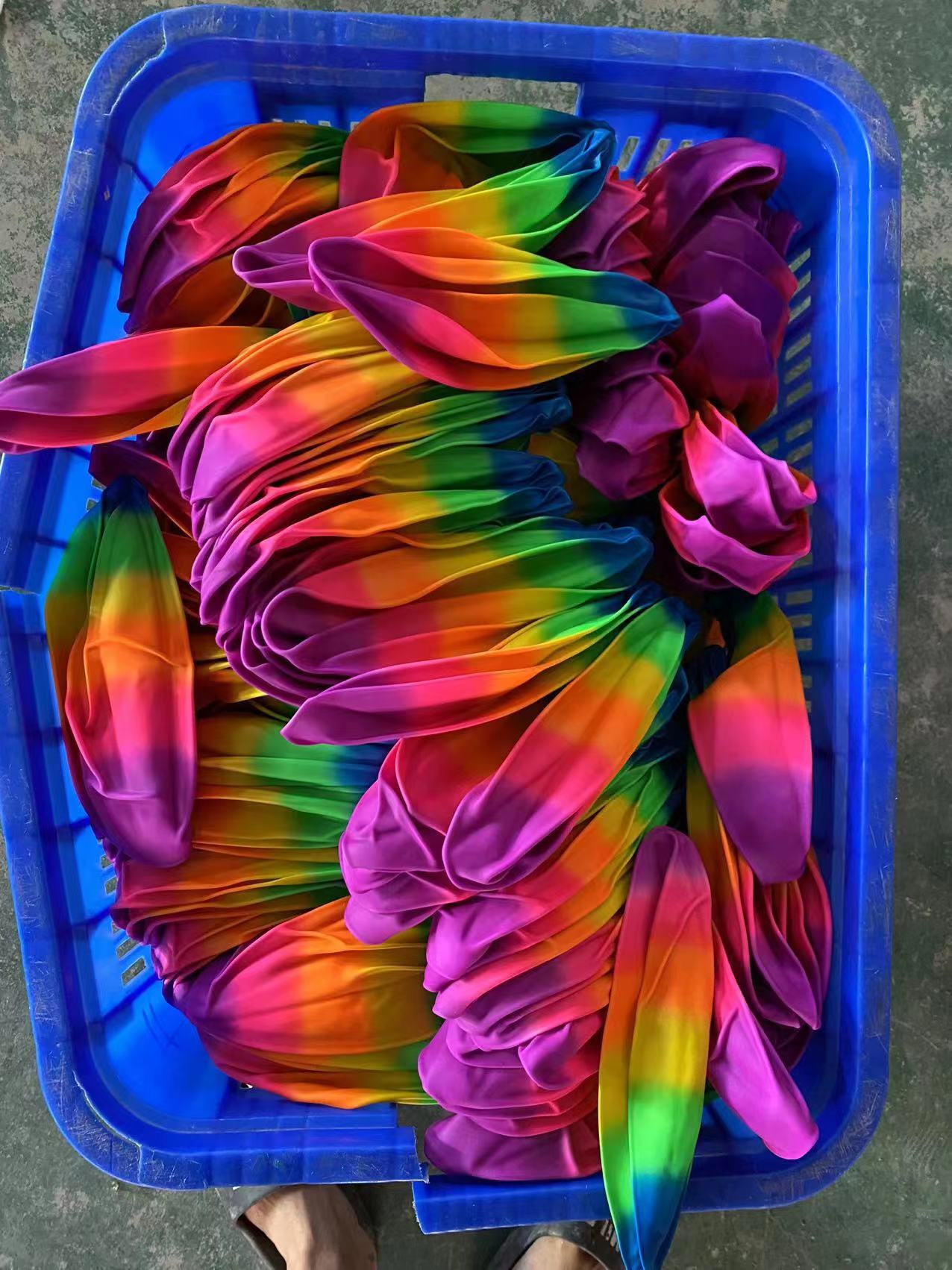 5-7 Years Age Range 9" Deflated Rainbow Stars Moons Balls for Teenagers' Playtime
