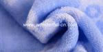 Hot selling 25x25cm cheap cotton guest green hand towels