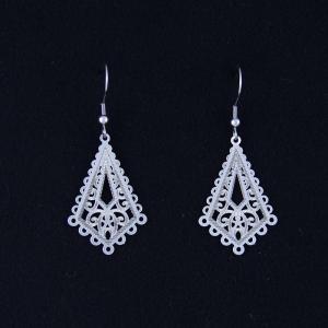 China Fashion High Quality Ladies Women Girls Stainless Steel Earrings LEF57-1 wholesale