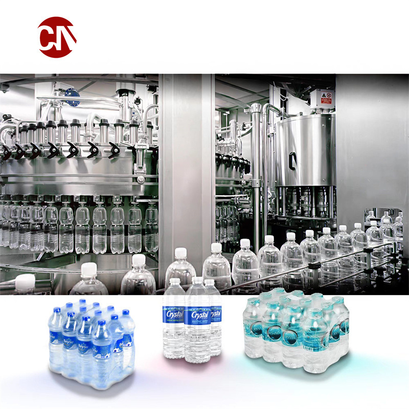 Drink Liquid Filling and Capping Machine Water Filling Line for Small Factory Automatic Water Filling Packing Production Line