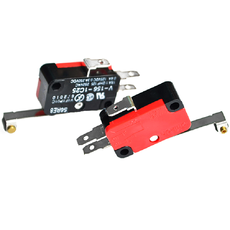 Factory direct sales V-156-1C25 with long wheel micro switch limit switch silver point