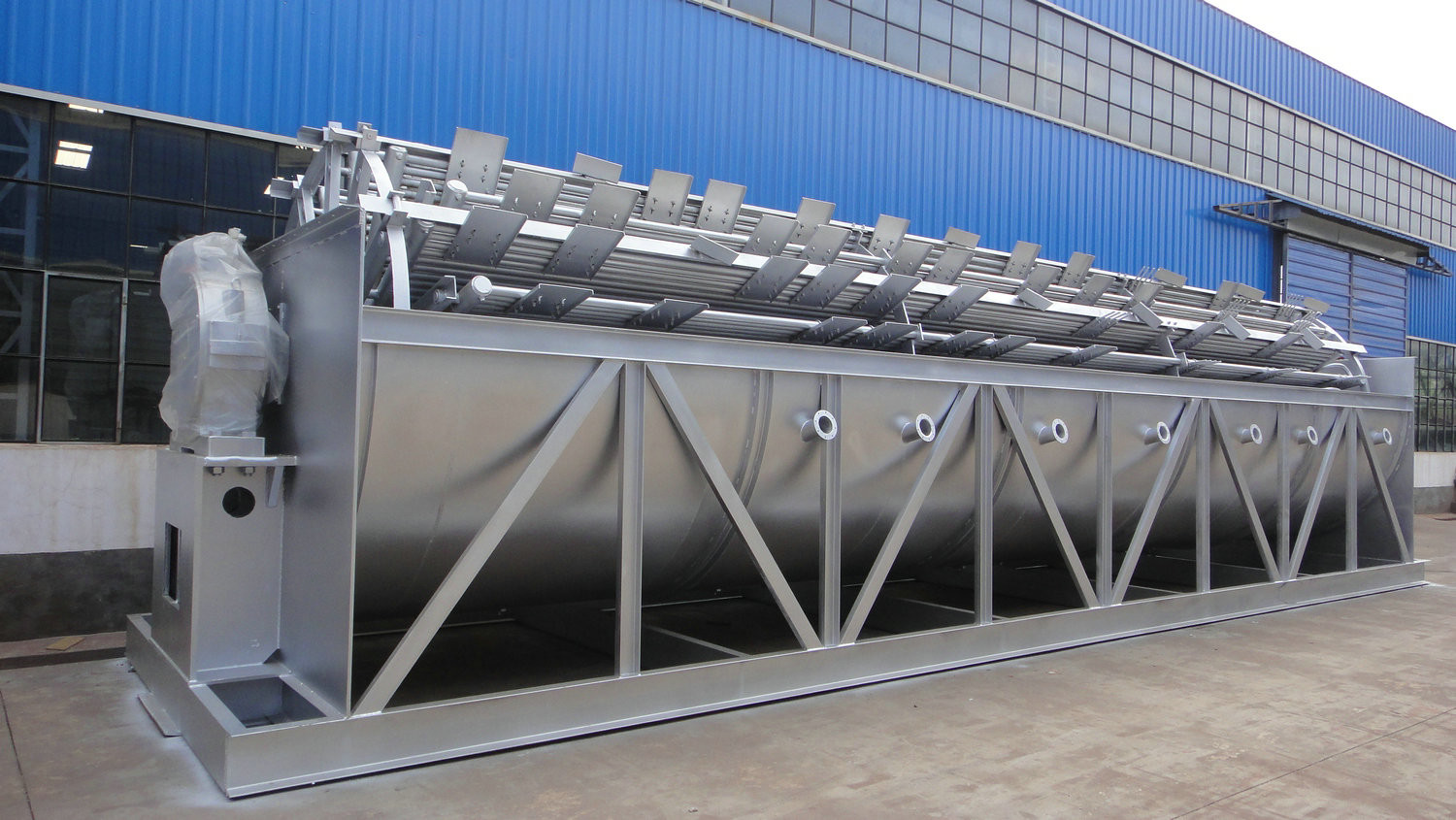Efficient 5 Ton/Hour Rotor Dryer For Particle Board Production Line