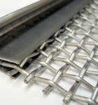 Plain Woven 32mm Aperture Stainless Steel Crimped Wire Mesh