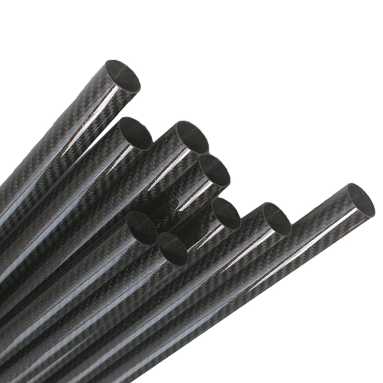 3k Twill Surface High Tensile Strength Carbon Fiber Tube for Industrial Applications