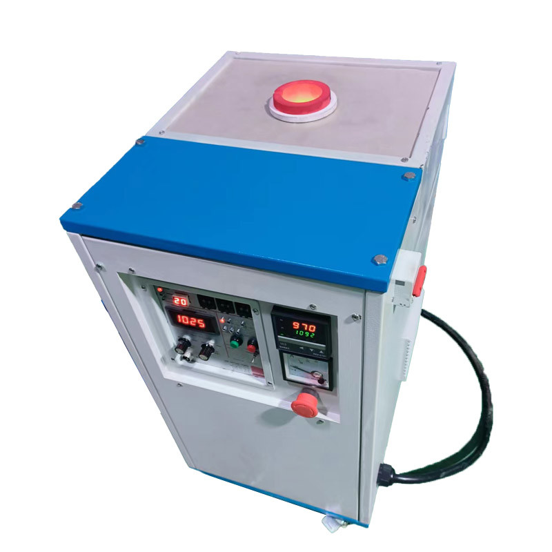15KW Copper Induction Melting Furnace With Temperature Control Accuracy Of ±1℃