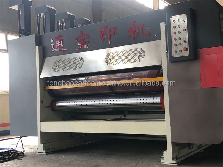 Automatic speed Flexo Printing Slotting Die-cutting Machine for Your Production Line