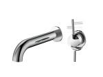 Wall Mounted Concealed Basin Mixer Faucet / Brass Concealed Shower Faucet