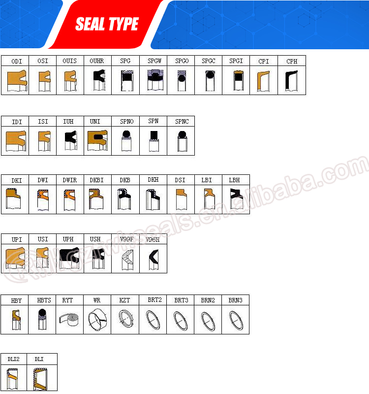 DX225 Excavator Hydraulic Pump Seal Kit DOOSAN Travel Motor Seal Kit