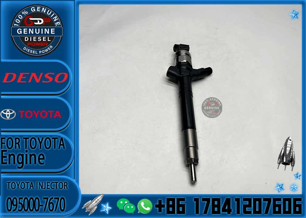 High Quality Common Rail Fuel Injector 095000-7670 23670-09280 095000-7600 095000-7610 095000-7630 095000-7240