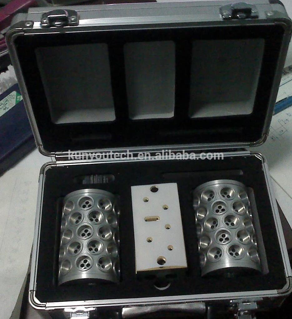 Aluminus Alloy Plastic Cover Mold For Encapsulation Machine / Capsule Maker Machine , Various Shape
