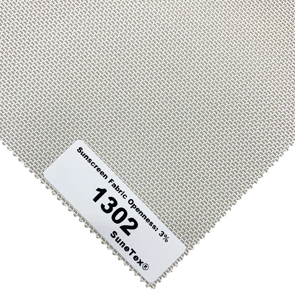 3% Openness Sun Shade Fireproof Roller Blinds Fabrics For Window Decor