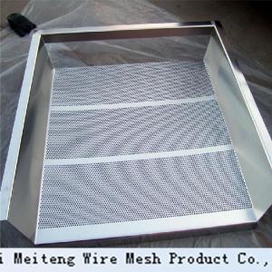 China perforated metal screen door, stainless perforated board wholesale