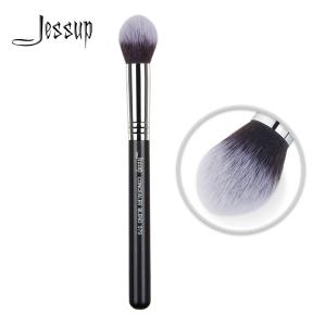 China Metal Texture Individual Makeup Brushes Stippling Concealer Blending Brush wholesale