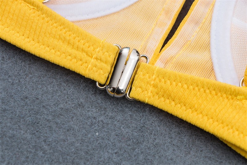 2019 New Summer Women Solid Bikini Set Push-up UnPadded Bra Swimsuit Swimwear Triangle Bather Suit Swimming Suit biquini
