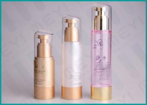 China Non Spill 40ml Airless Cosmetic Containers Dispenser Bottles wholesale