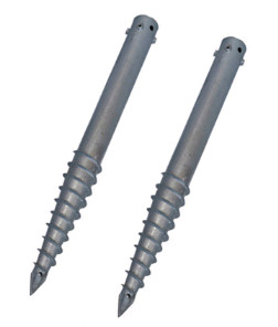 3m 1000~3000mm Length Steel Ground Screw Spiral Ground Anchors