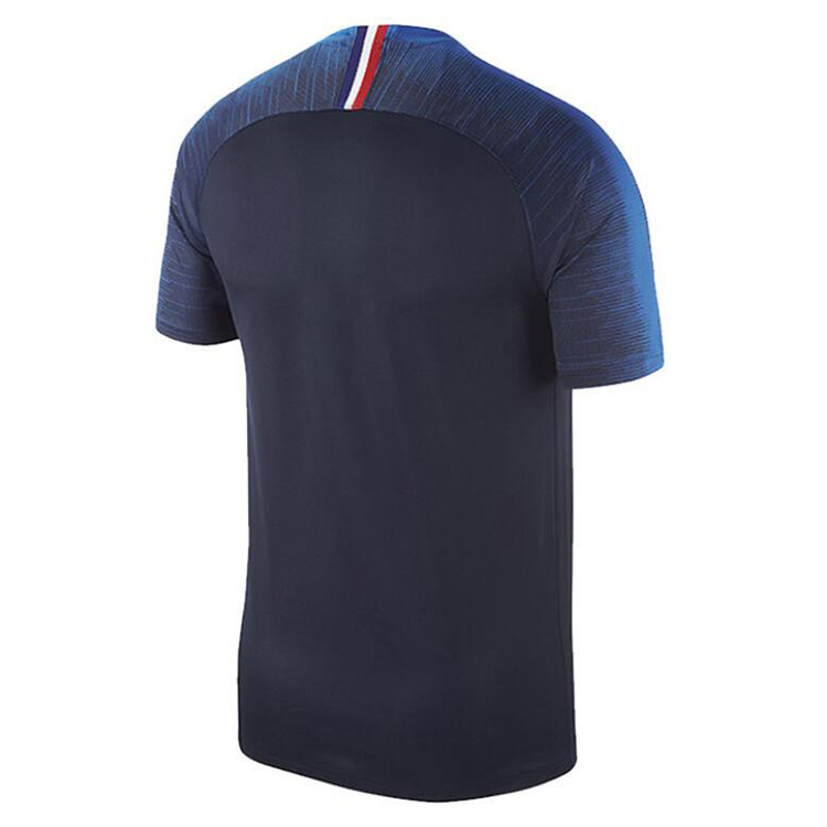 Thailand quality France 2 stars jersey football shirt maker soccer jersey
