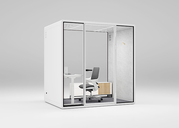 Best cost silent box for office supermarket phone booth sound isolate room