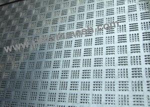 China Professional SS Perforated Sheet Round / Square / Slotted Hole wholesale