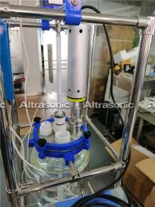 China Small Ultrasonic Homogeniser , Ultrasonic Sonochemistry System For Herbal Extraction wholesale