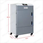 Welding solder Smoke Air Eliminator , White Color 80W Low Noise Less Than 52dB
