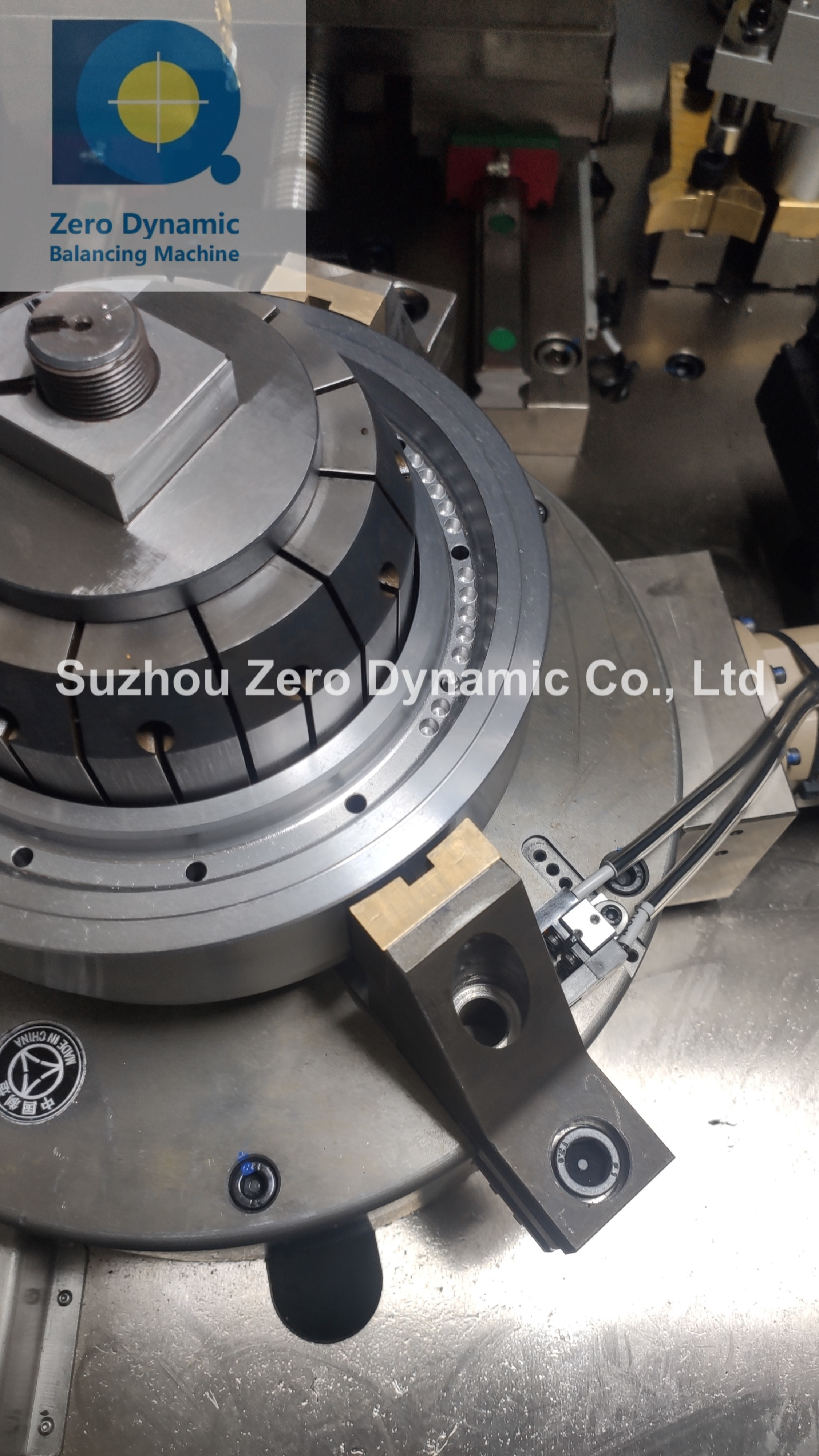 Automotive Output Gear Automatic Balancing Machine Vertical Single Plane Flange Pulley Drilling Correction Balancer