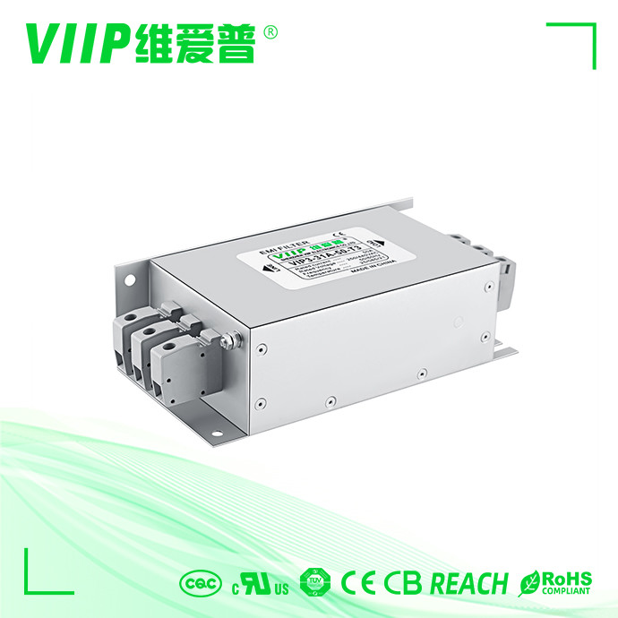 Low Pass Inverter EMI Filter with 50dB Min Insertion Loss and 50Ω Input Impedance