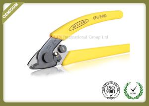 China Yellow Color Fibre Optic Cable Stripping Tools 2 Port Fiber Optic Striper wholesale