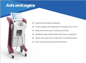 China 2017 Professional Thermage Fractional RF Microneedle Machine for Facelift Skin Tightening wholesale