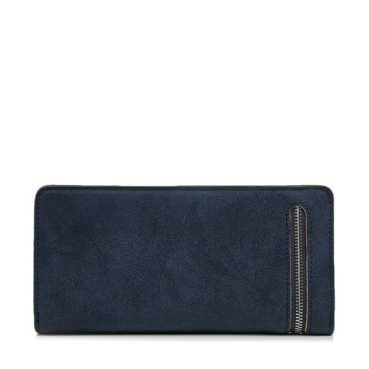 Orange Color Multi Card Organizer , PU Leather Clutch Wallets For Women
