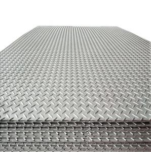 China ASTM 201 304 Stainless Steel Pattern Sheet Checkered Embossed wholesale