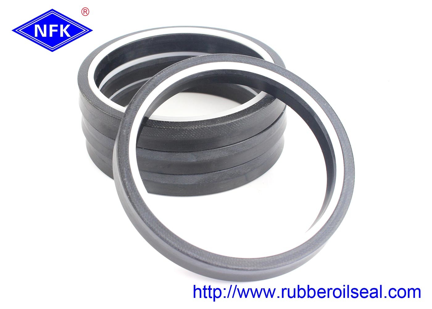 NBR+TPU+POM Reinforced thermoplastic polymer TSE TTU PSE TGO Tecnolan Hydraulic Combination Seal