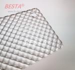 PMMA Transparent Textured Clear Acrylic Sheet 6mm Stone Grain