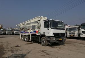 China OM501LA Truck Concrete Pump Zoomlion 37m Benz Used Concrete Pump Truck wholesale
