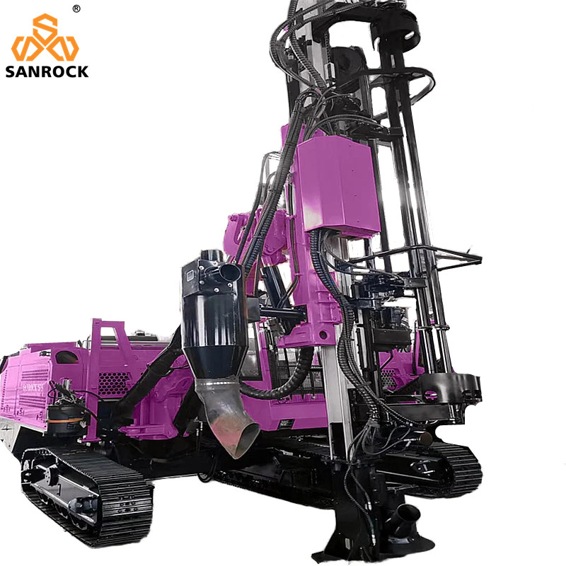 Mining Drilling Rig Machine High Efficiency Integrated DTH Drilling Equipment Hydraulic Drilling Rig