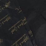 Custom Gold Brand Logo Printing Gift Wrapping Tissue Paper For Packing