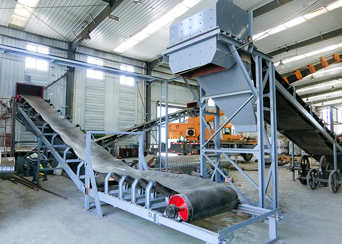 Motorized Pulleys Driven Mining Conveyor Belt Large Capacity 1.25m/s