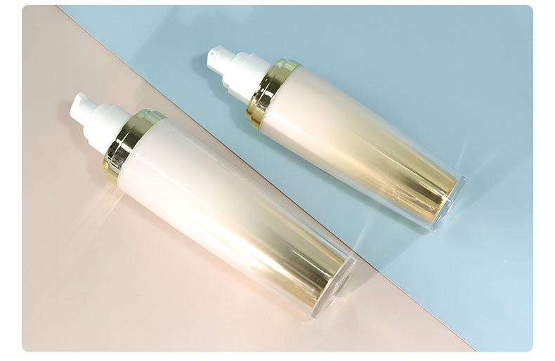 Customized Cosmetic Packaging Set 40ml 100ml 130ml Acrylic Jar With Lid