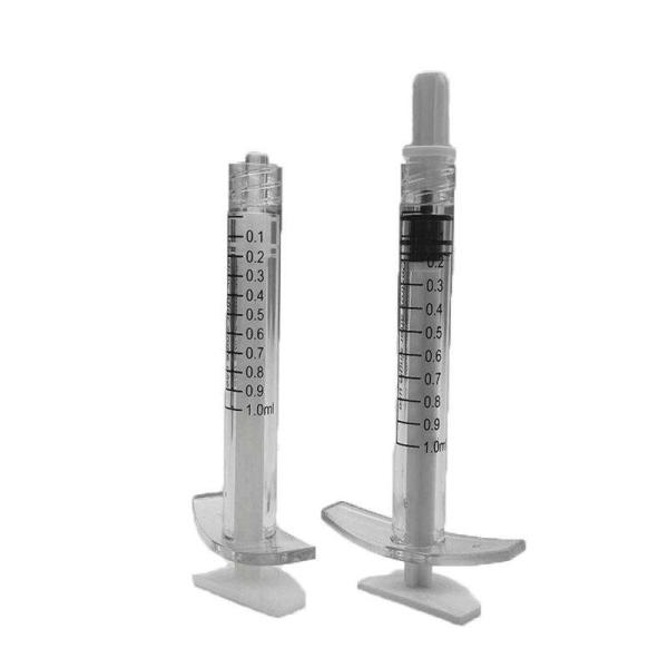 Beauty Syringe Glass syringes 1ml Sterile Facial Lip Dermal Luer Lock Fillers