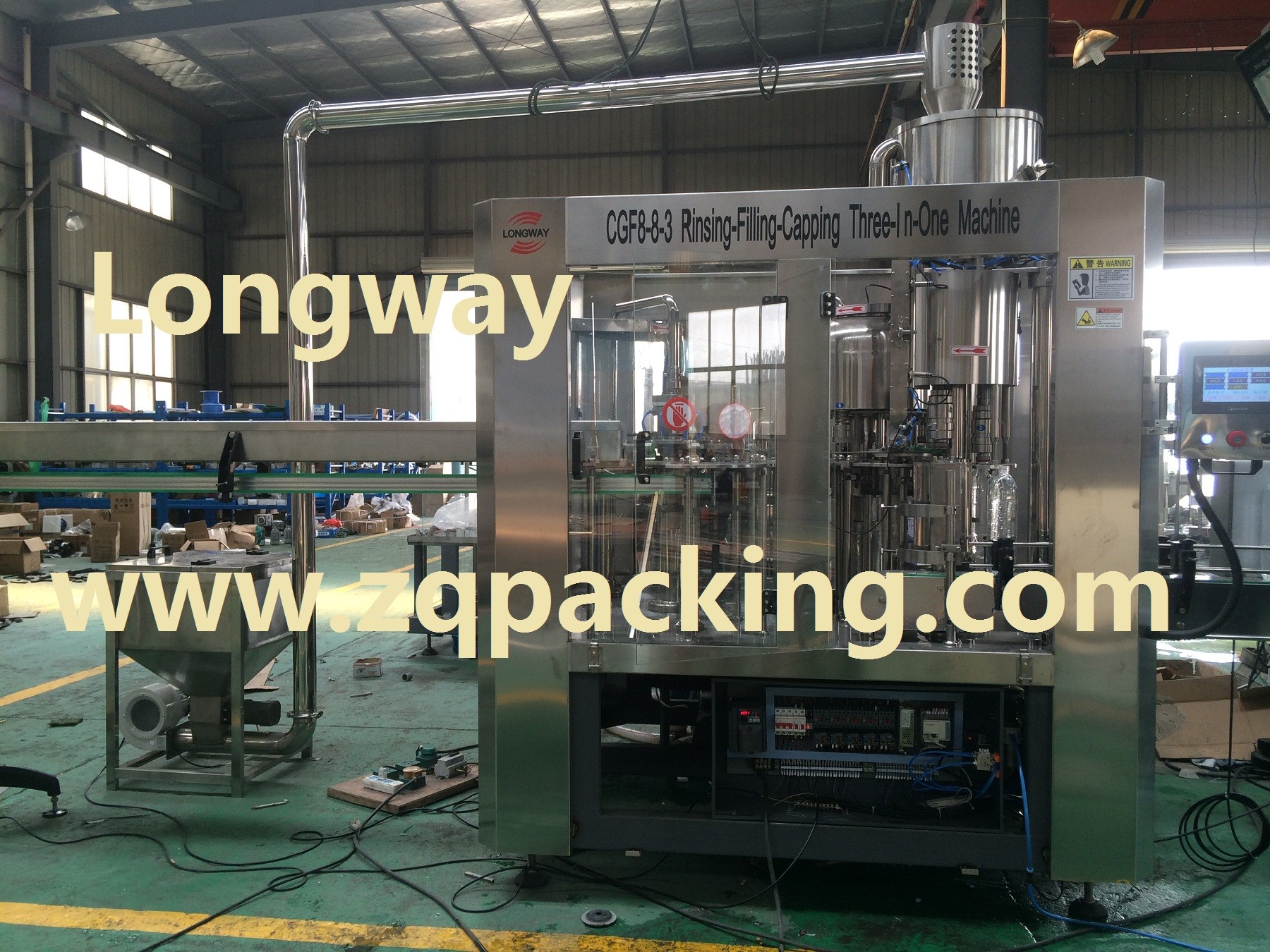 Automatic Water Filling Machines For Purified Water 3000 Bottle / h