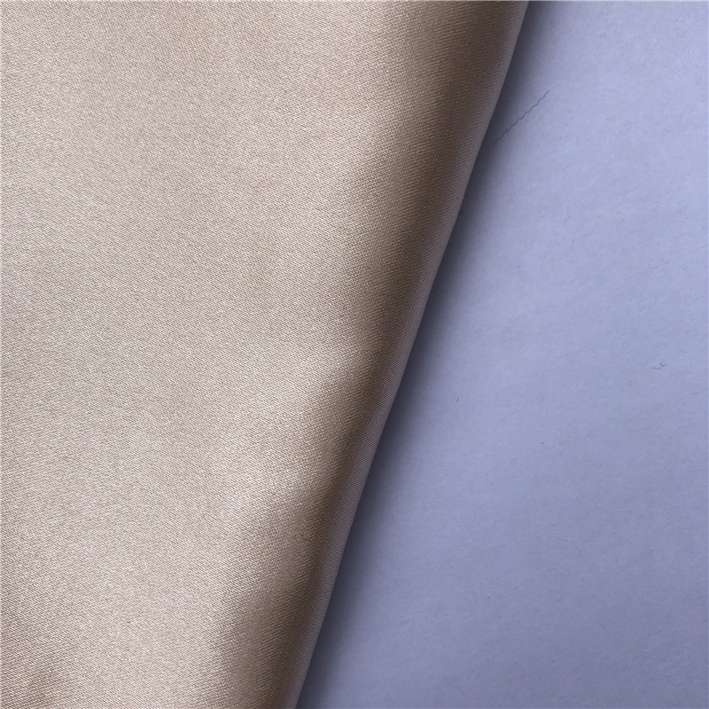 Technics Woven 95-120GSM Polyester Baroque Satin Fabric for Lady Dress Shirts Weddings