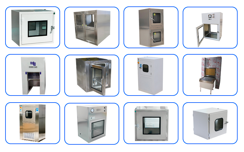 Customized Stainless Steel Pass Box Cassette Pass Box For Food Industry