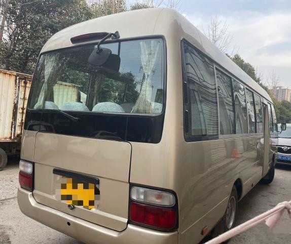 2005 Year 23 Seats Gasoline Used Toyota Coaster Bus Used Mini Coach Bus