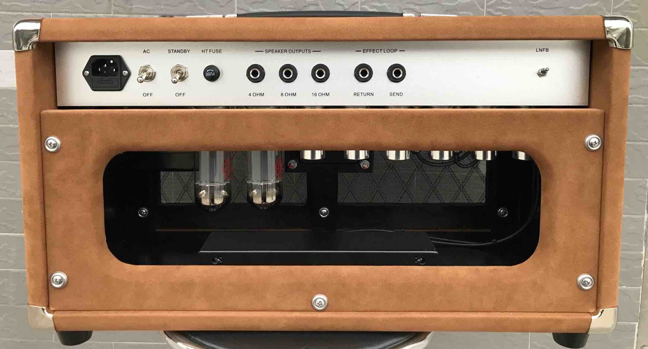 Handwired Dumble Steel String Singer SSS Amplifier Head 50W in Brown Tolex JJ Tubes Imported Components Top AAA Cabinet